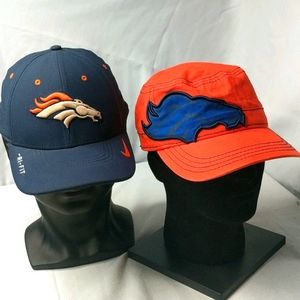 His & Hers Denver Broncos Hats Nike/New Era